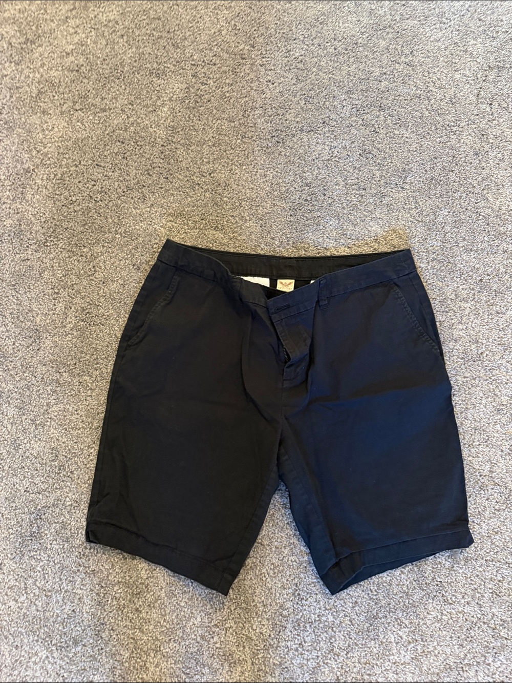 Faded Glory Women's Navy Flat Front Shorts